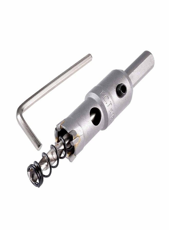 UPTODATETOOLS 18mm TCT Hole Saw Tungsten Carbide Tipped Teeth Hole Cutter, TCT Drill Bit Hole Saw Set for Stainless Steel, Sheet, Metal - Image 1